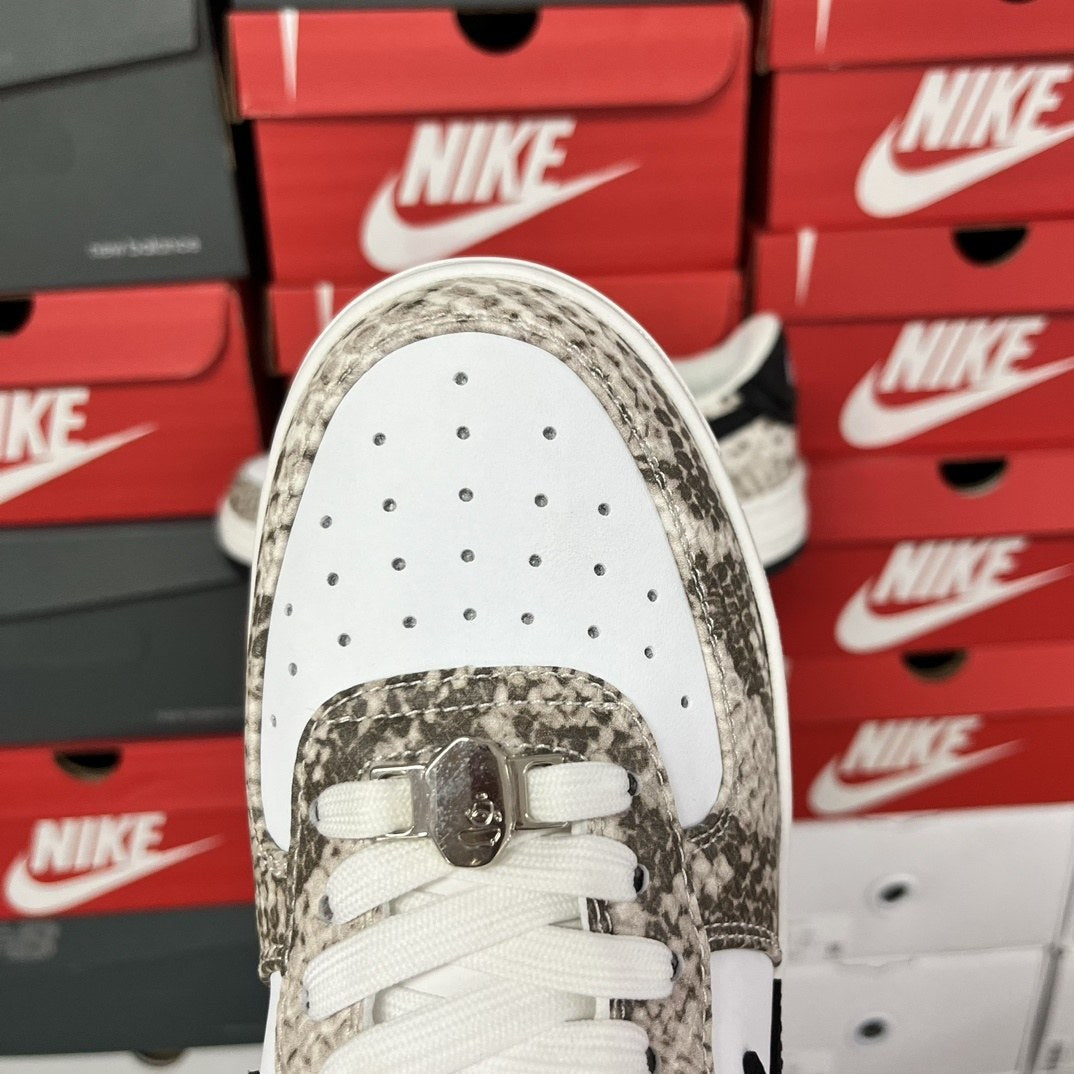 Bape Sta White Snakeskin