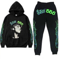 Bold Two-Piece Tracksuit for Men