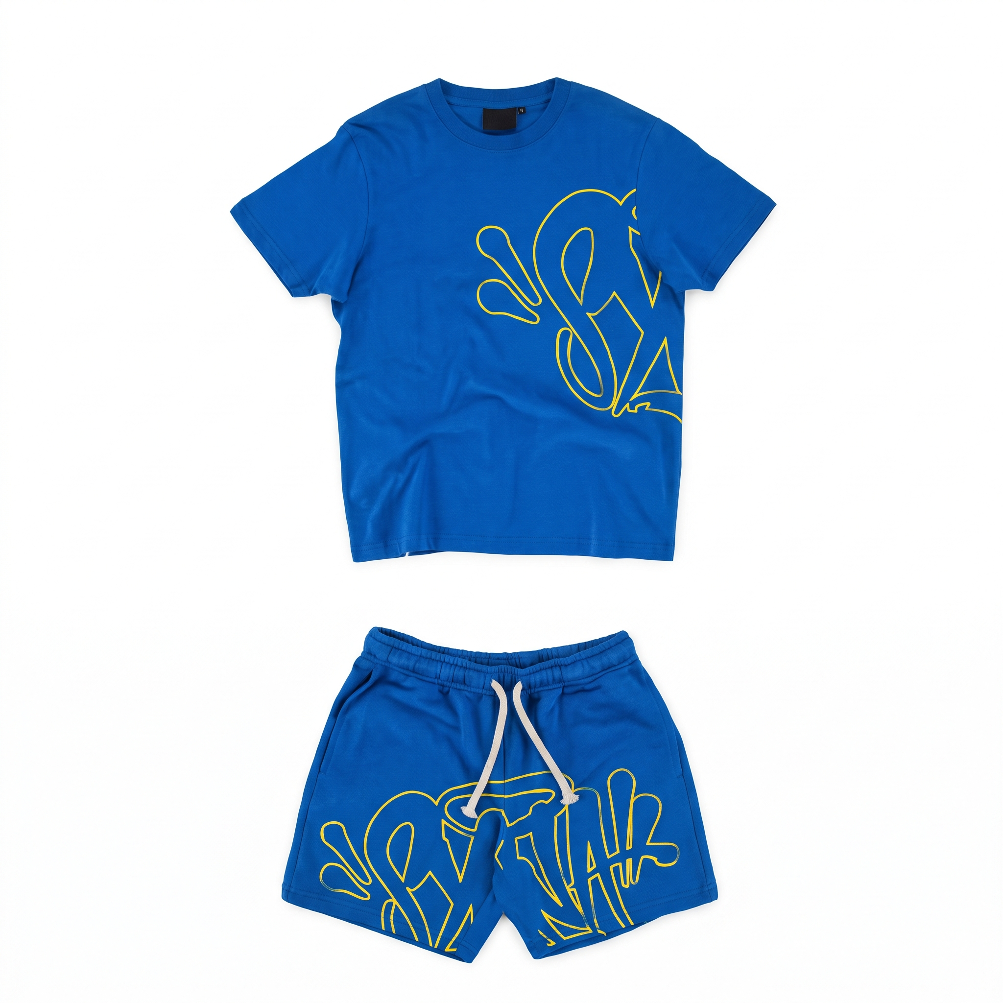 Bold T-Shirt and Shorts Set for Everyday Wear