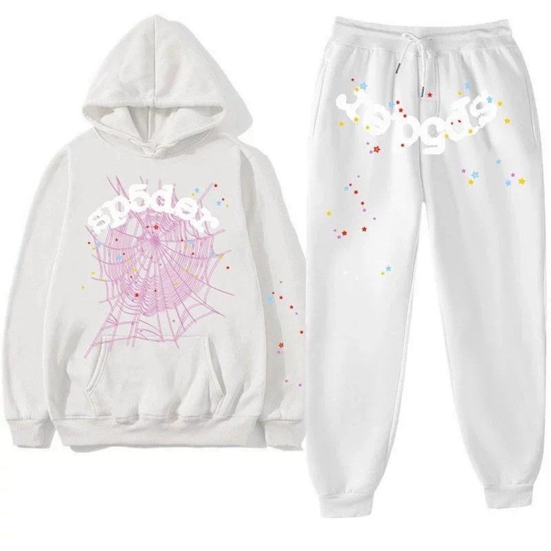 Bold Webbed Tracksuit Set for Men