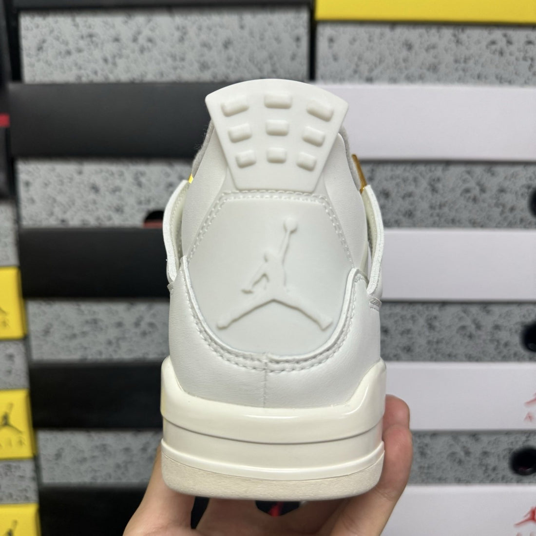 Air Jordan 4 Retro Metallic Gold