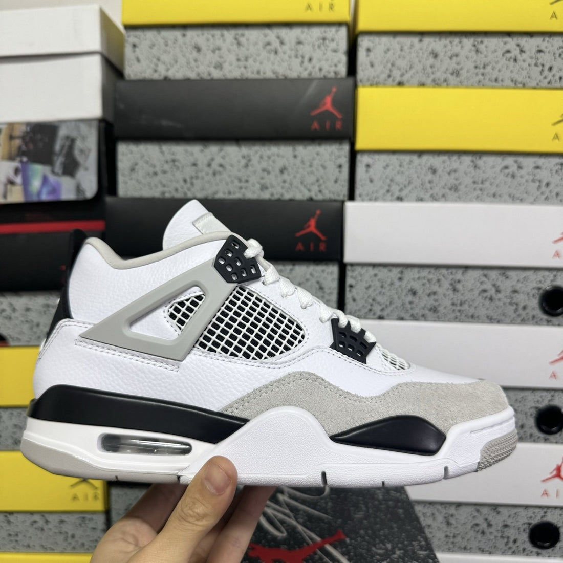 Air Jordan 4 Retro Military Black