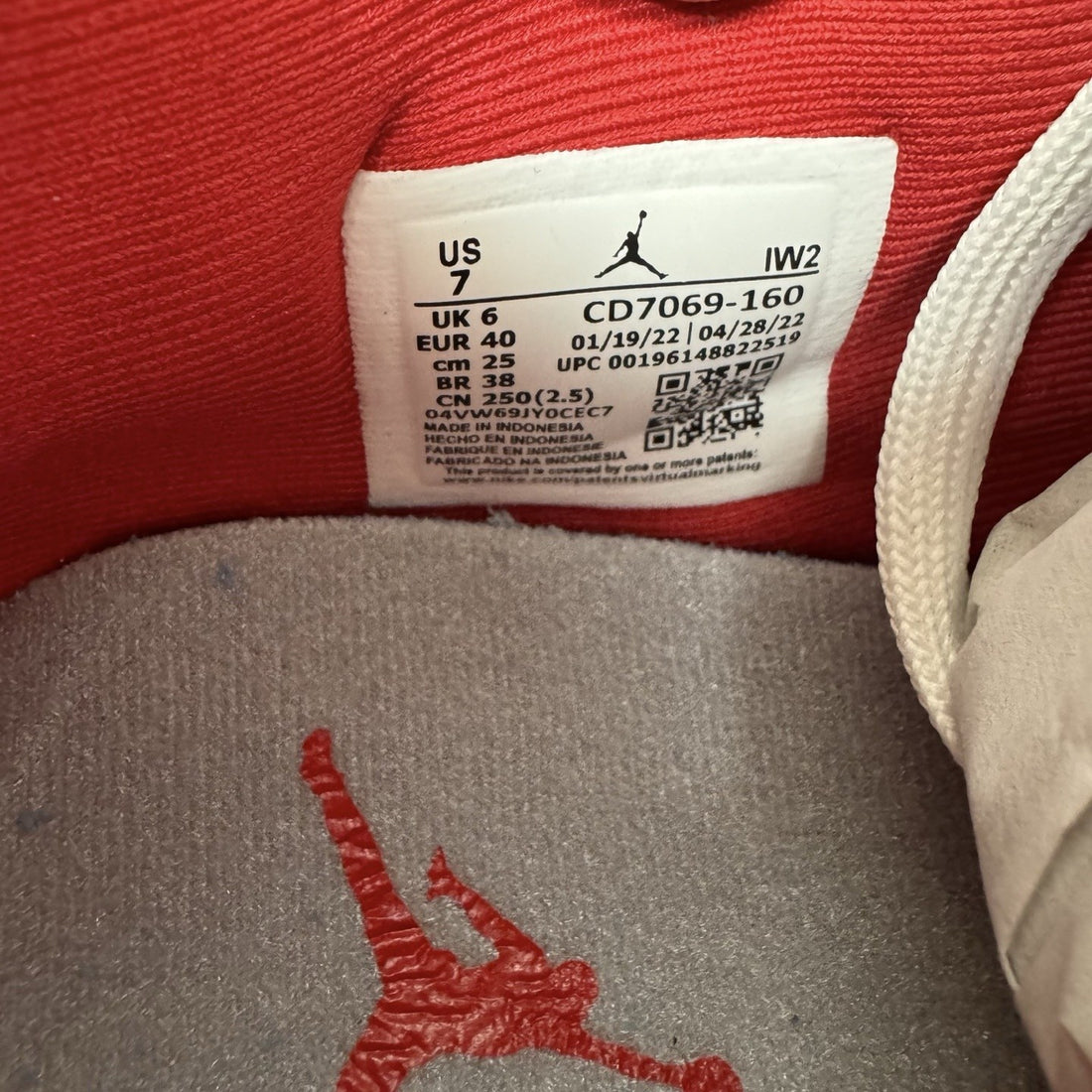 Jordan Legacy 312 Low Chicago Black Toe