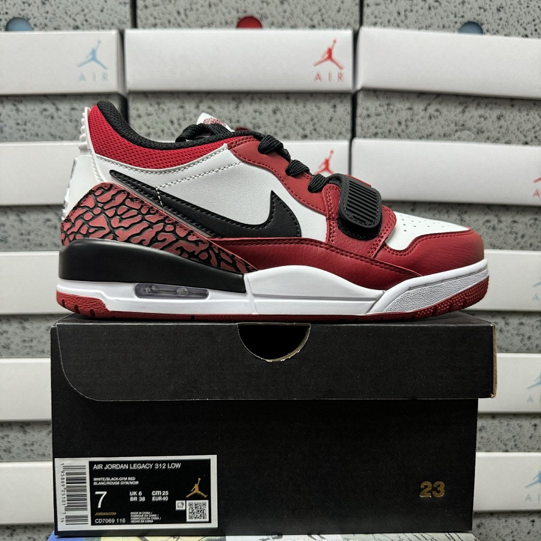 Jordan Legacy 312 Low Chicago Red
