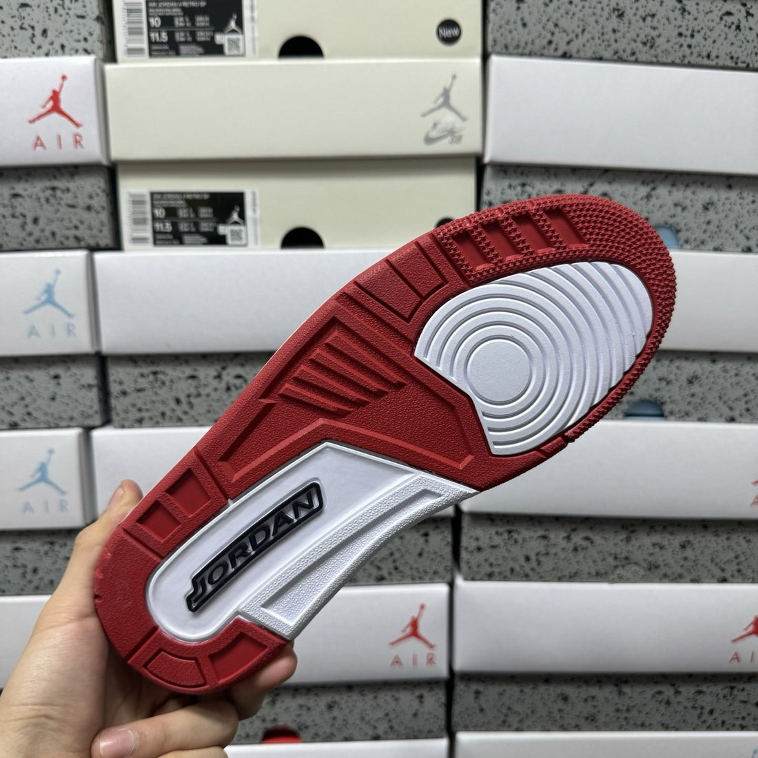Jordan Legacy 312 Low Chicago Red