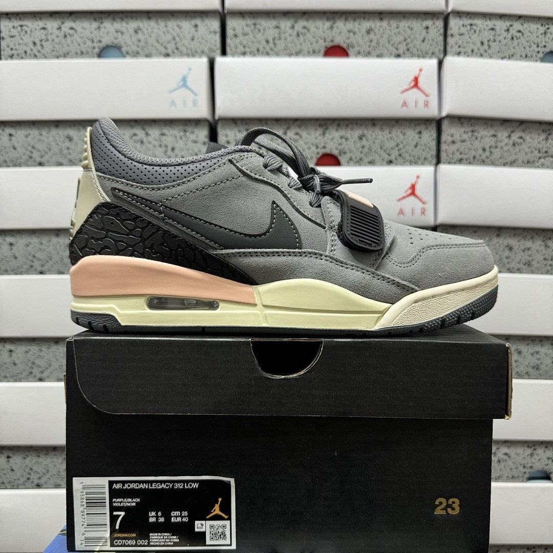 Jordan Legacy 312 Low Cool Grey Peach