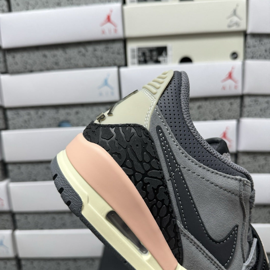 Jordan Legacy 312 Low Cool Grey Peach