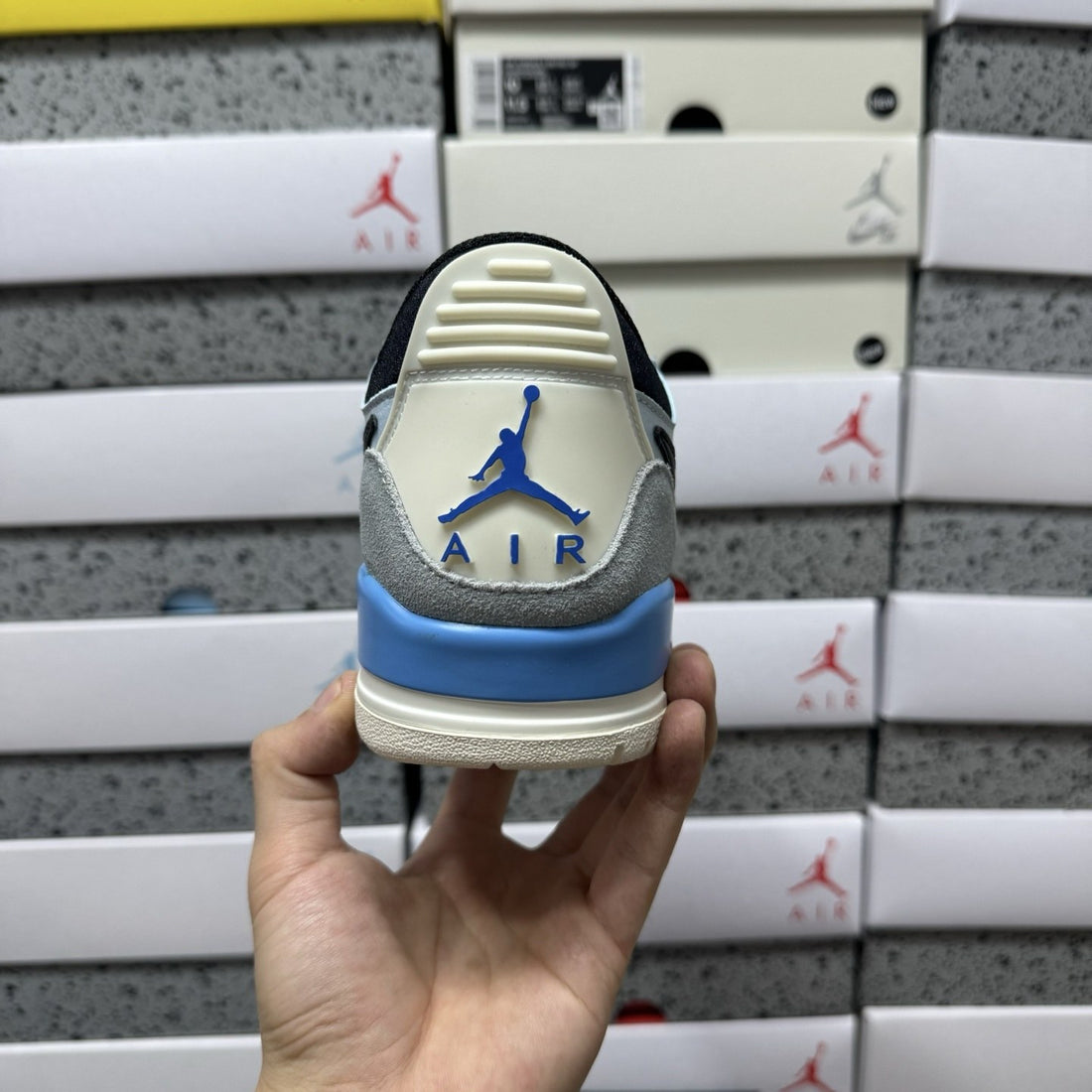 Jordan Legacy 312 Low Ice Blue Black