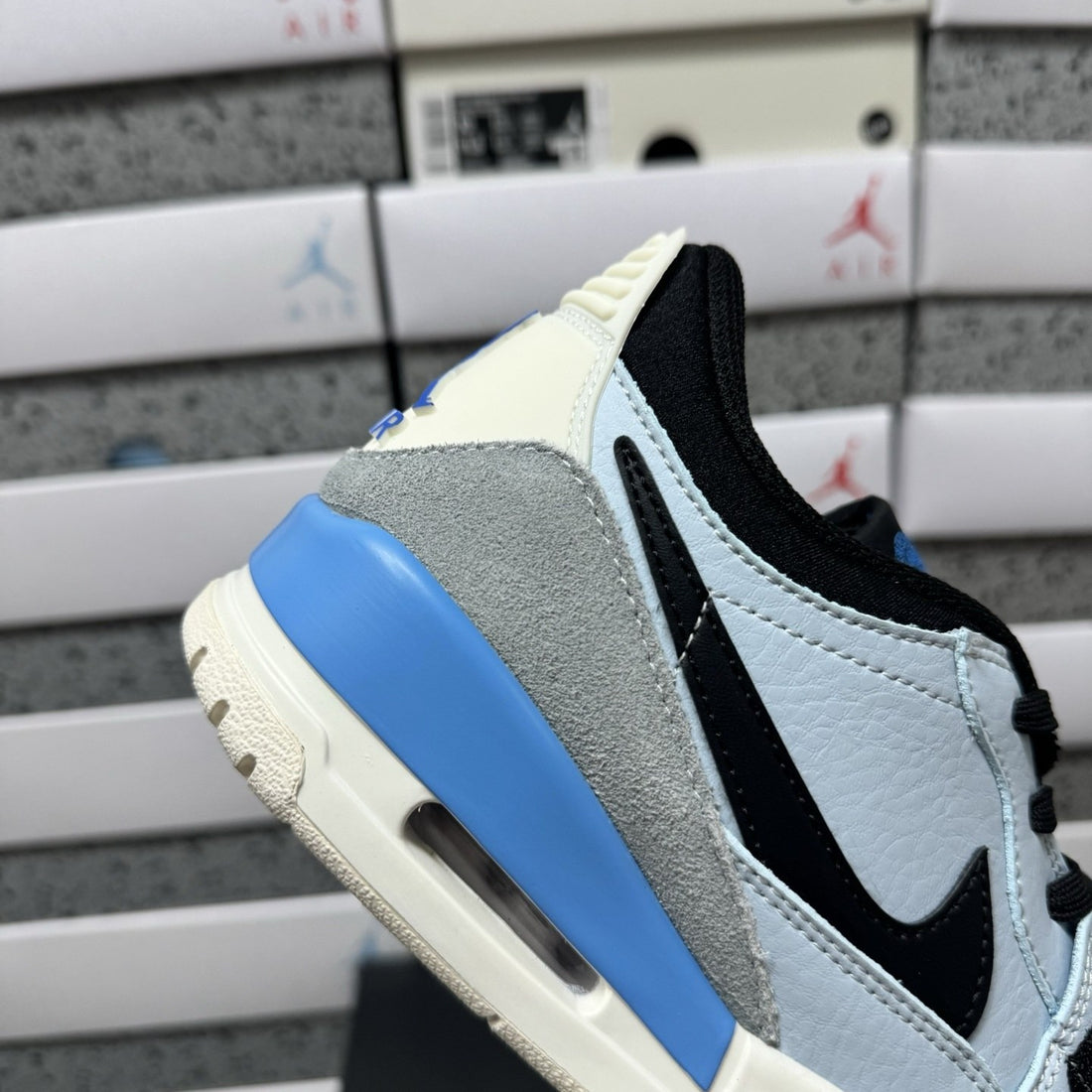 Jordan Legacy 312 Low Ice Blue Black