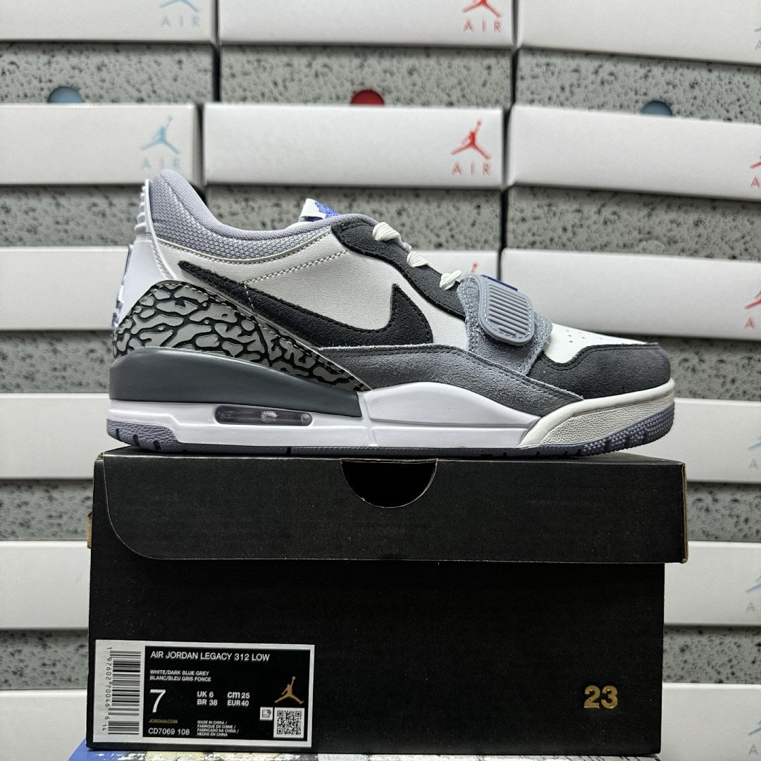Jordan Legacy 312 Low Lavender Grey Cement