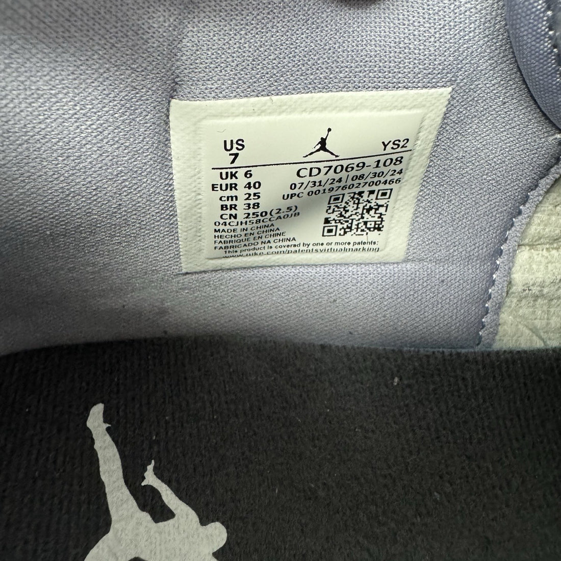 Jordan Legacy 312 Low Lavender Grey Cement