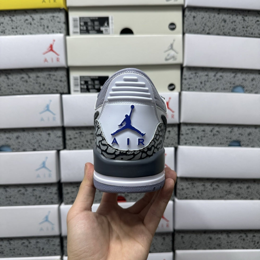 Jordan Legacy 312 Low Lavender Grey Cement