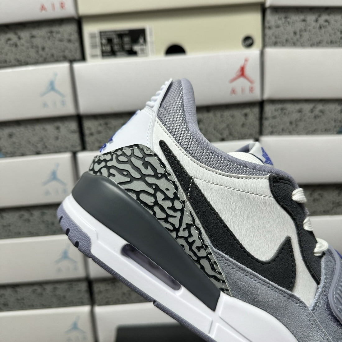 Jordan Legacy 312 Low Lavender Grey Cement