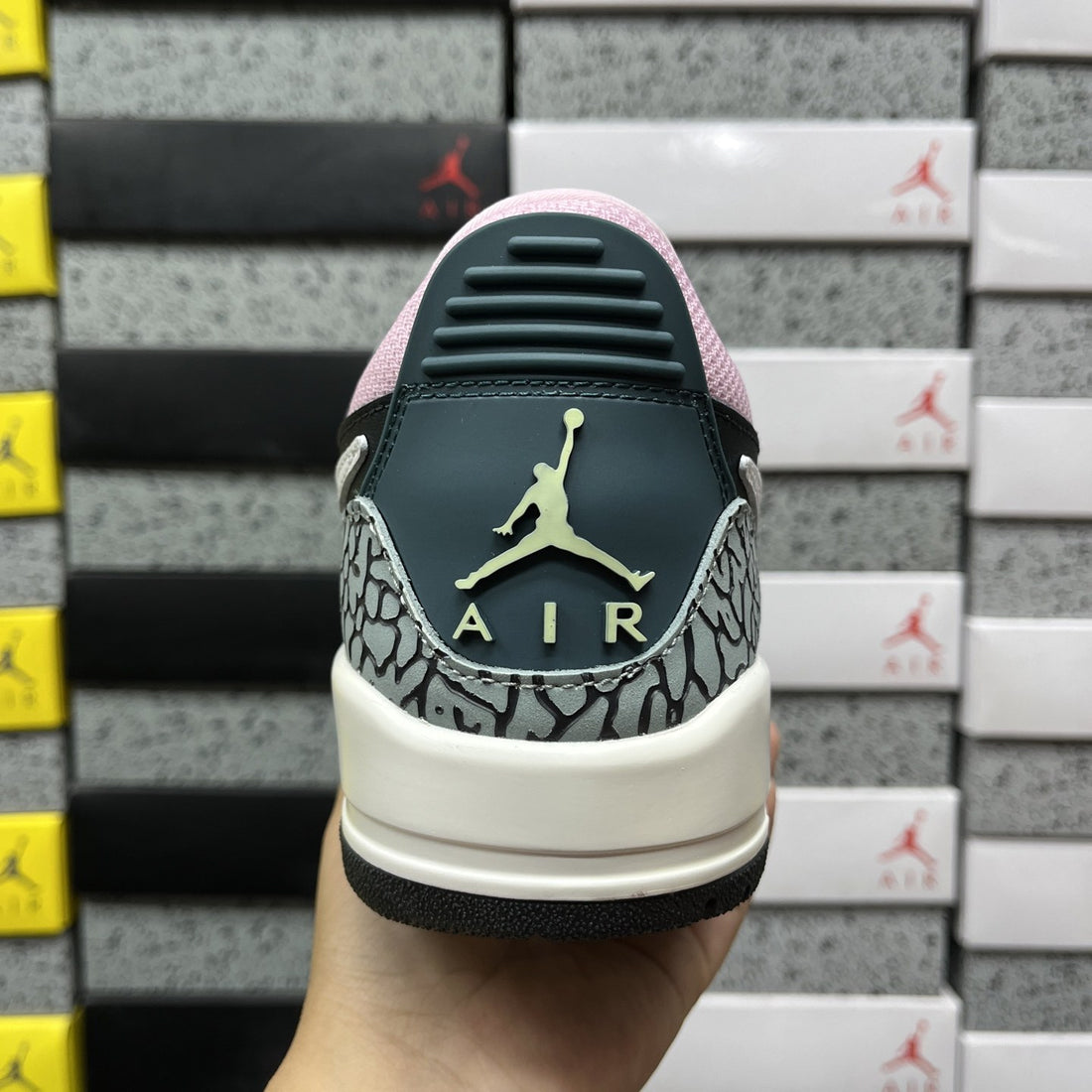 Jordan Legacy 312 Low Pink Mint Navy