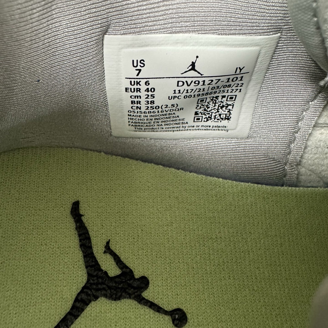 Jordan Legacy 312 Low Sail Blue Green Red