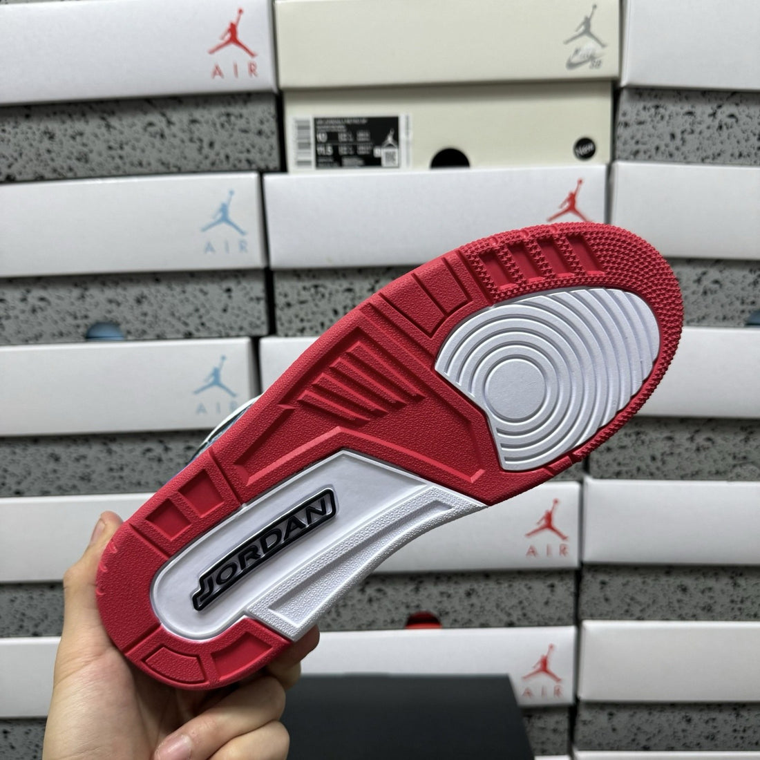 Jordan Legacy 312 Low Sail Blue Green Red