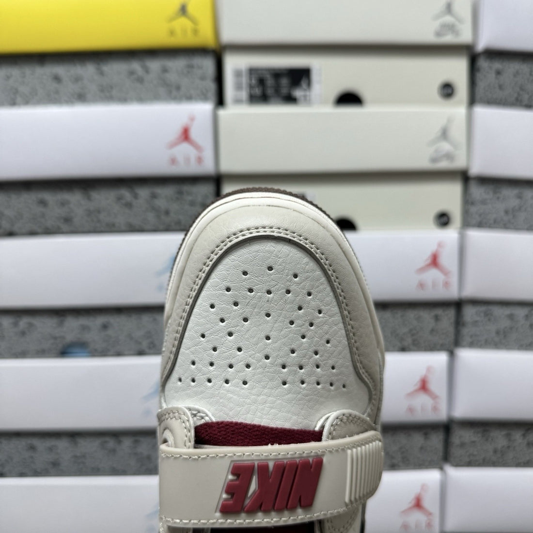 Jordan Legacy 312 Low Sail Burgundy Mocha