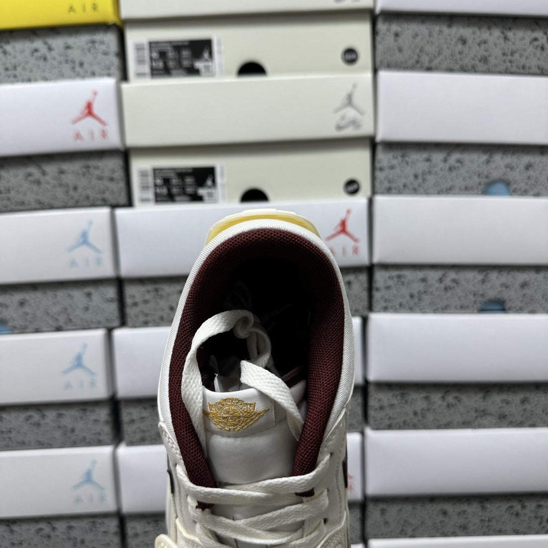 Jordan Legacy 312 Low Sail Burgundy Suede
