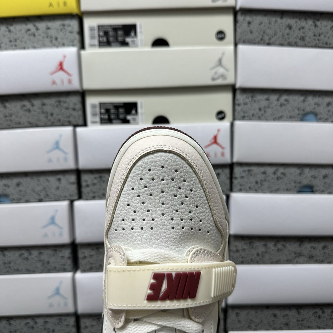 Jordan Legacy 312 Low Sail Burgundy Suede