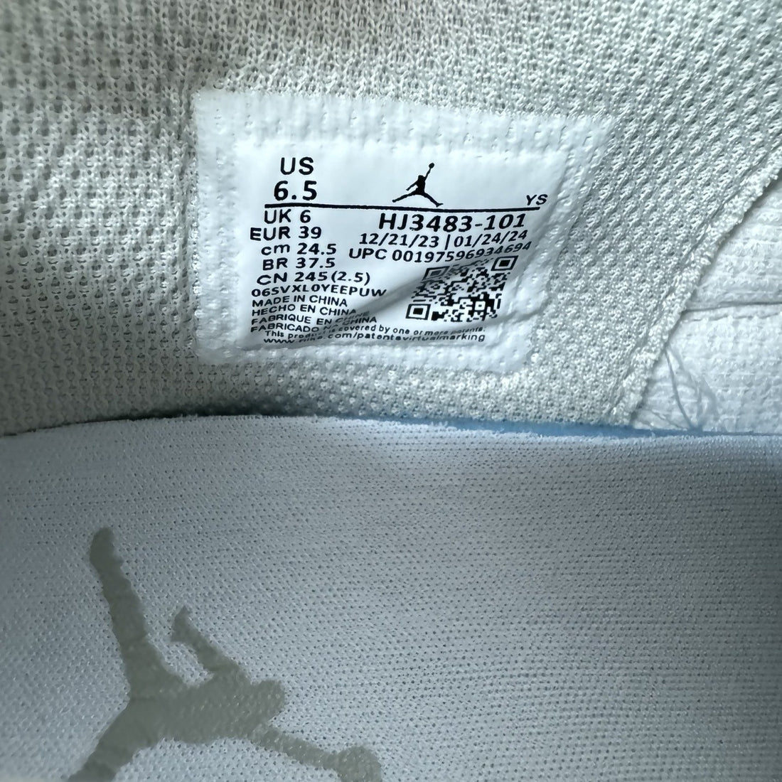 Jordan Legacy 312 Low Sail Grey Cement