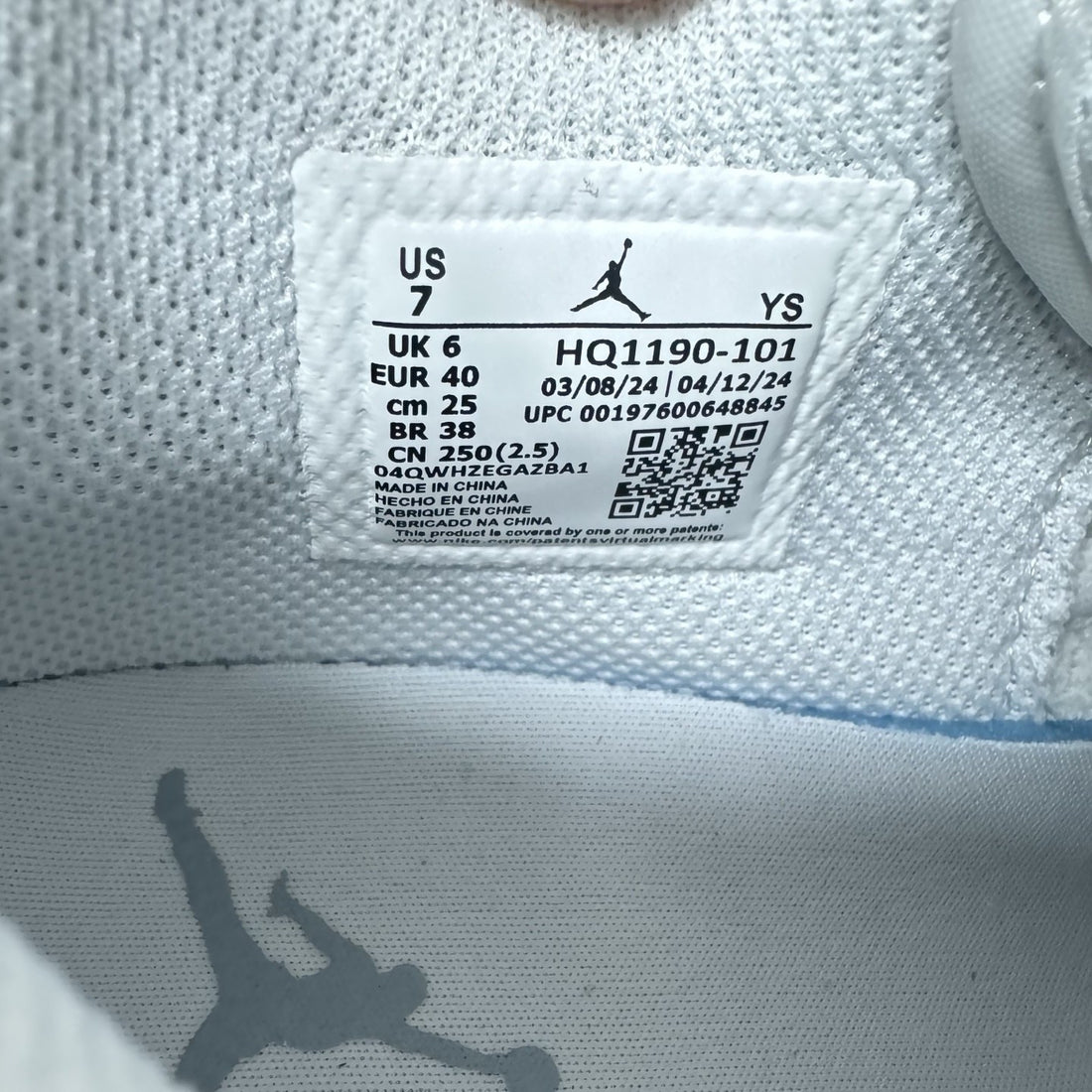 Jordan Legacy 312 Low Sail Ice Blue