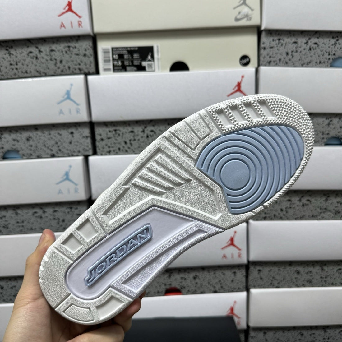 Jordan Legacy 312 Low Sail Ice Blue
