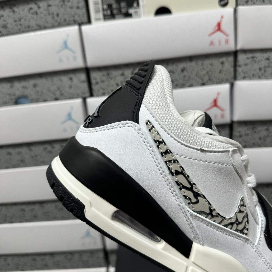 Jordan Legacy 312 Low White Black Camo