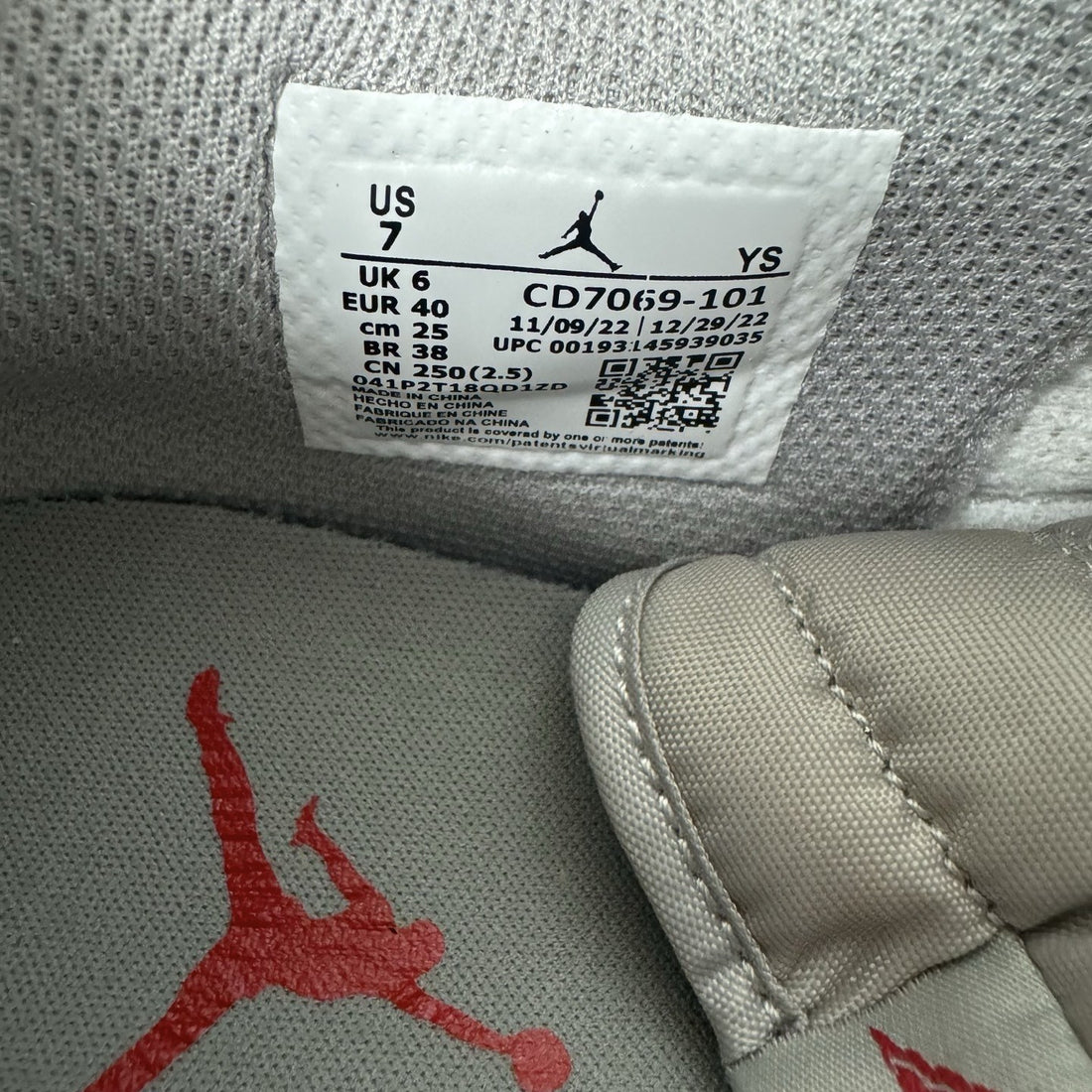 Jordan Legacy 312 Low White Black Cement