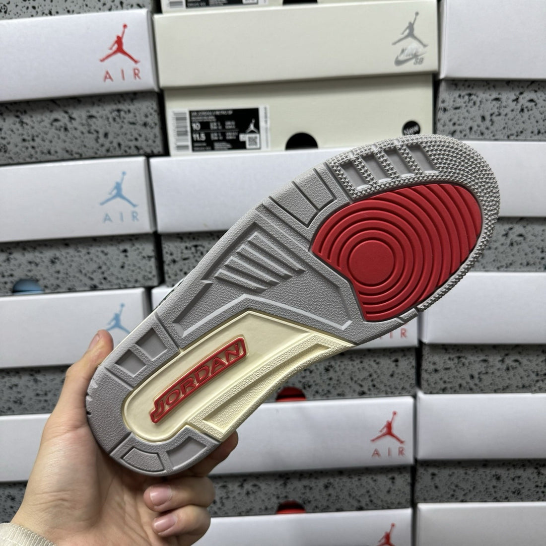 Jordan Legacy 312 Low White Black Cement