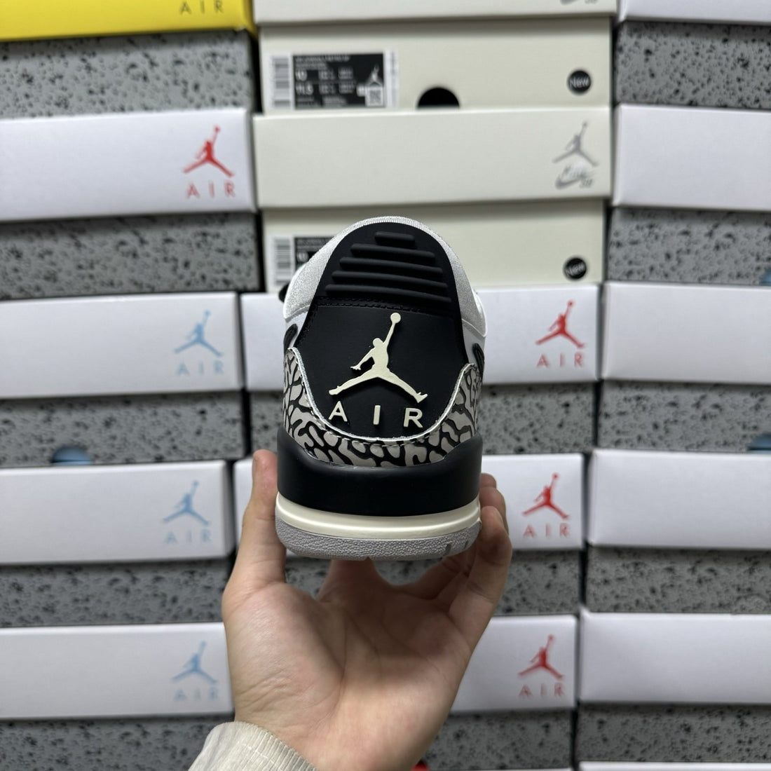 Jordan Legacy 312 Low White Black Cement