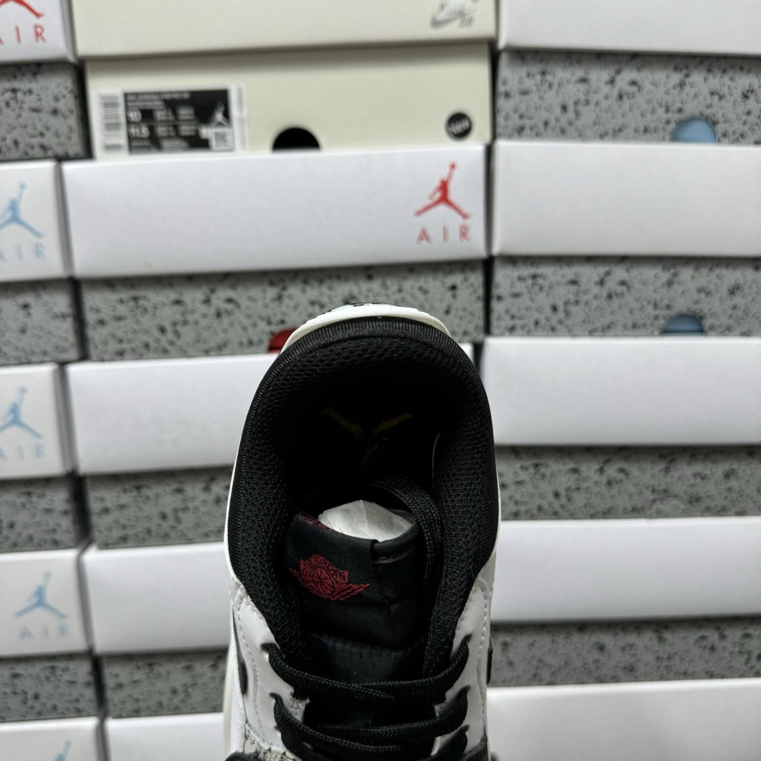 Jordan Legacy 312 Low White Black Purple