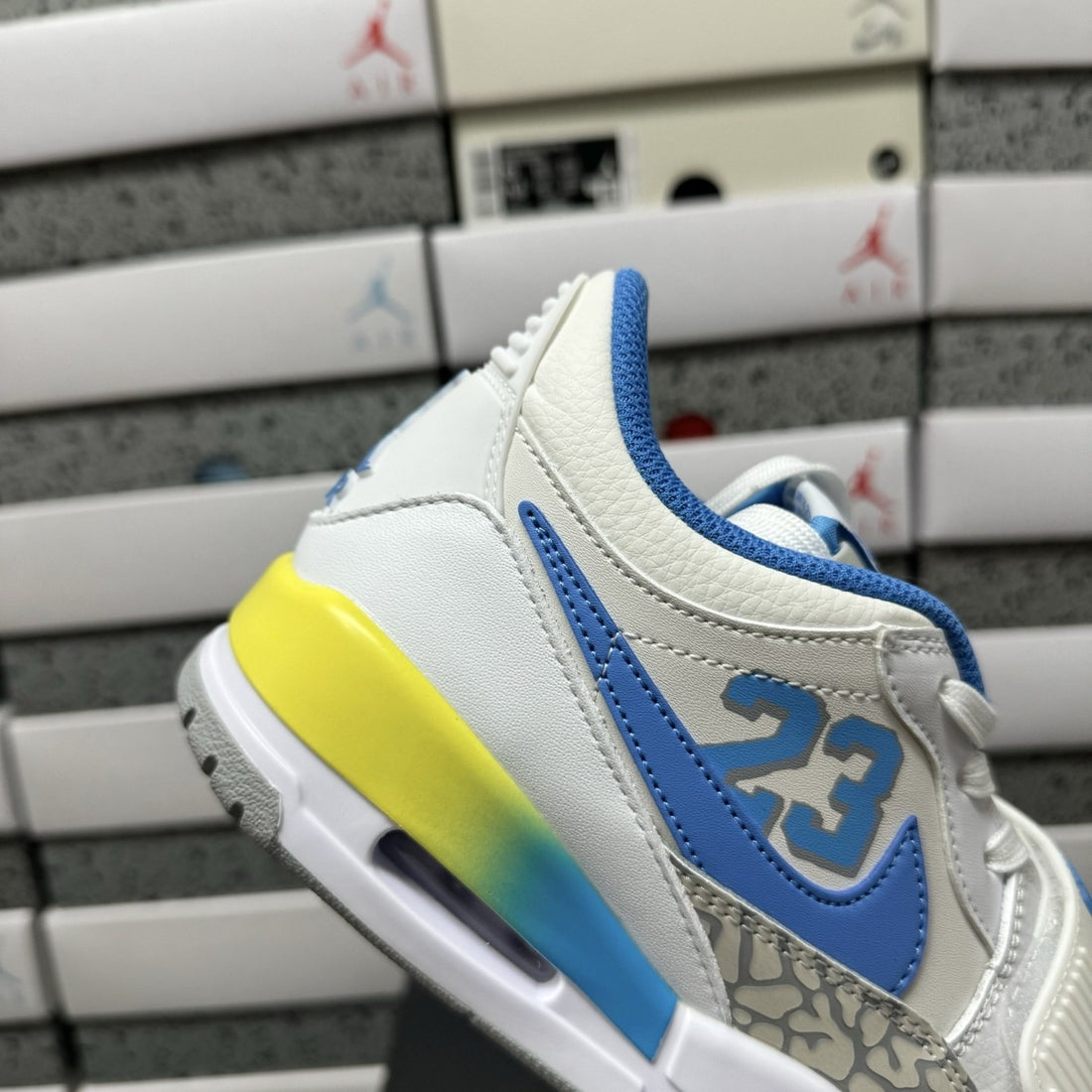 Jordan Legacy 312 Low White Blue Gradient 23