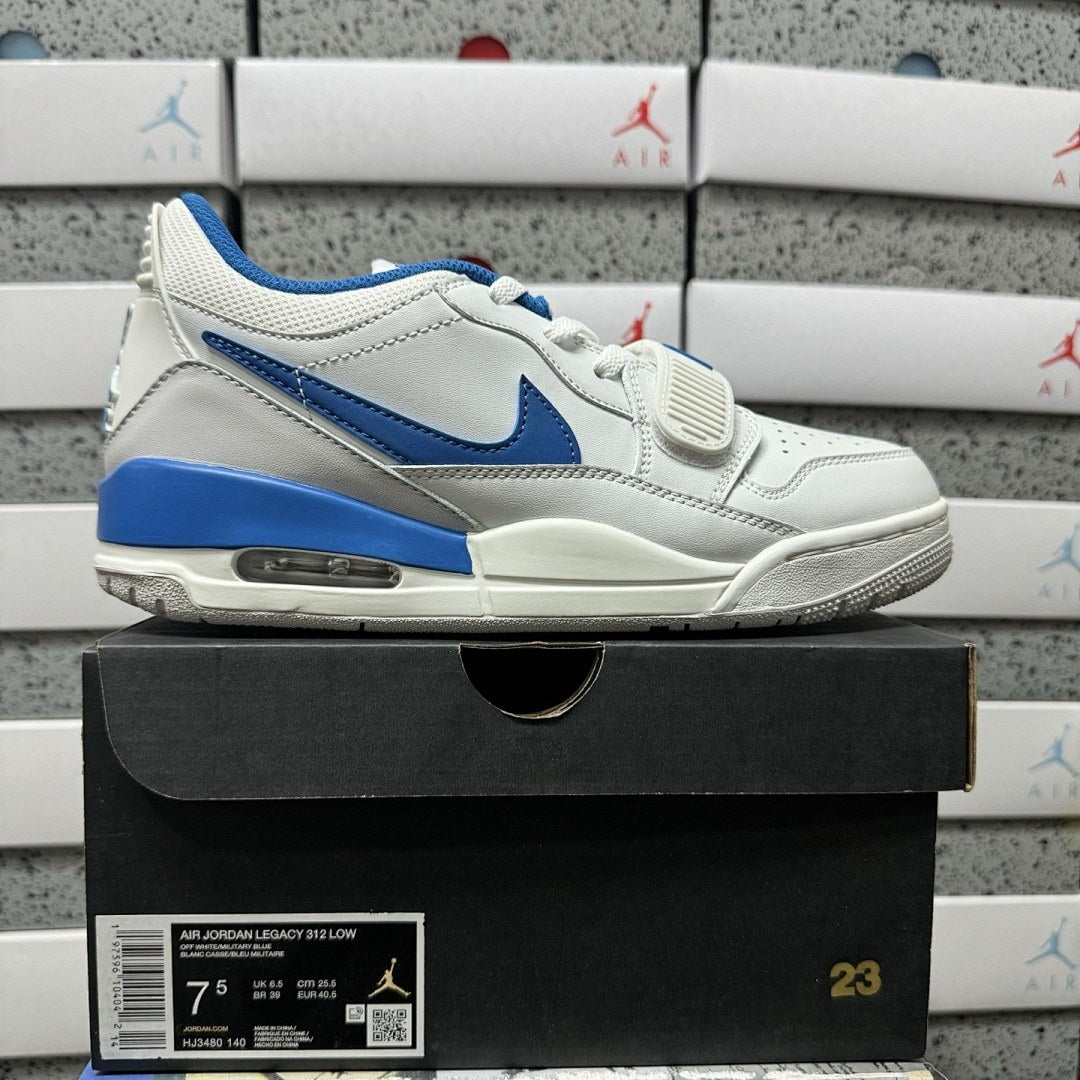 Jordan Legacy 312 Low White Game Royal