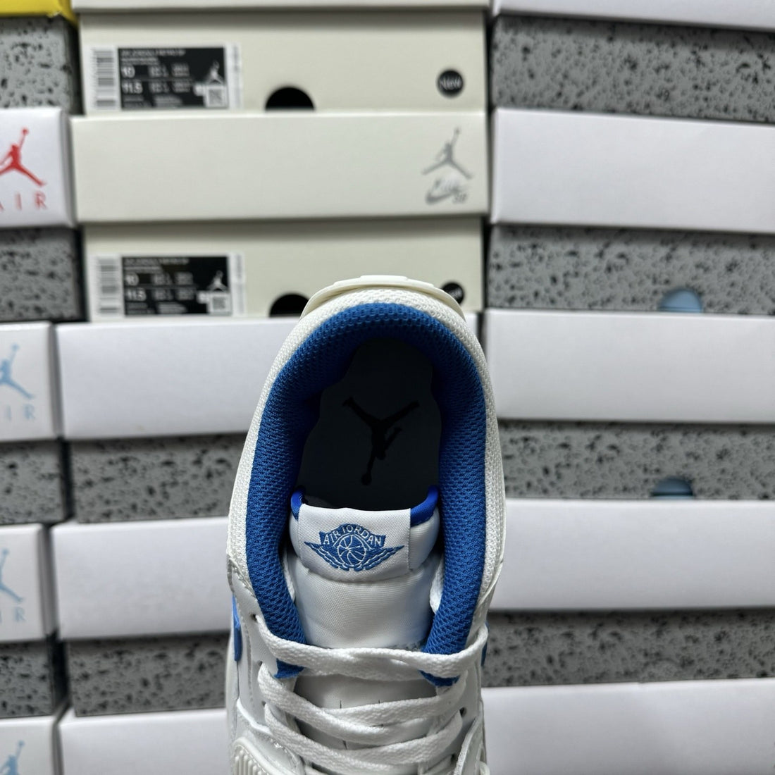 Jordan Legacy 312 Low White Game Royal