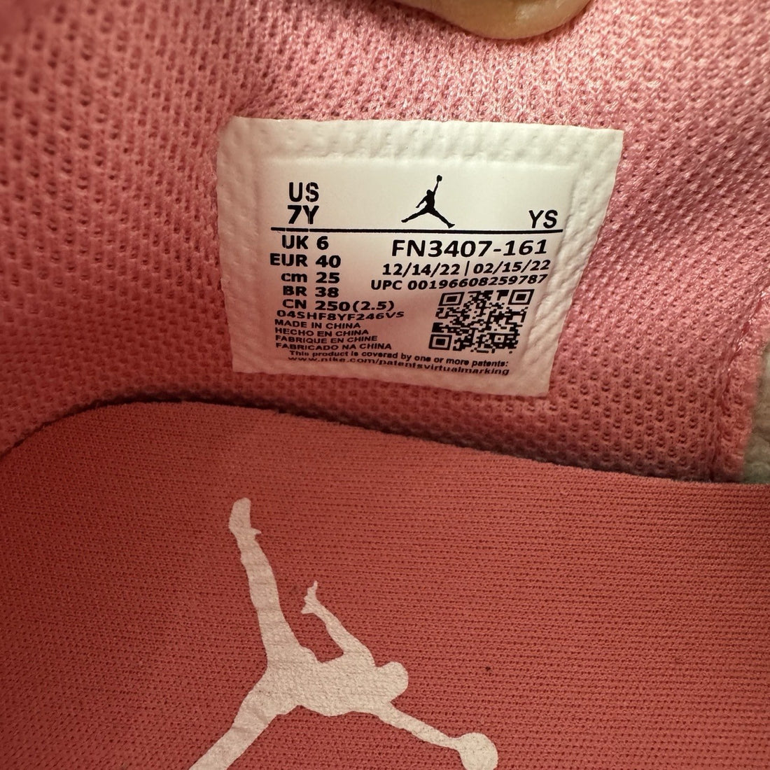 Jordan Legacy 312 Low White Pink Red