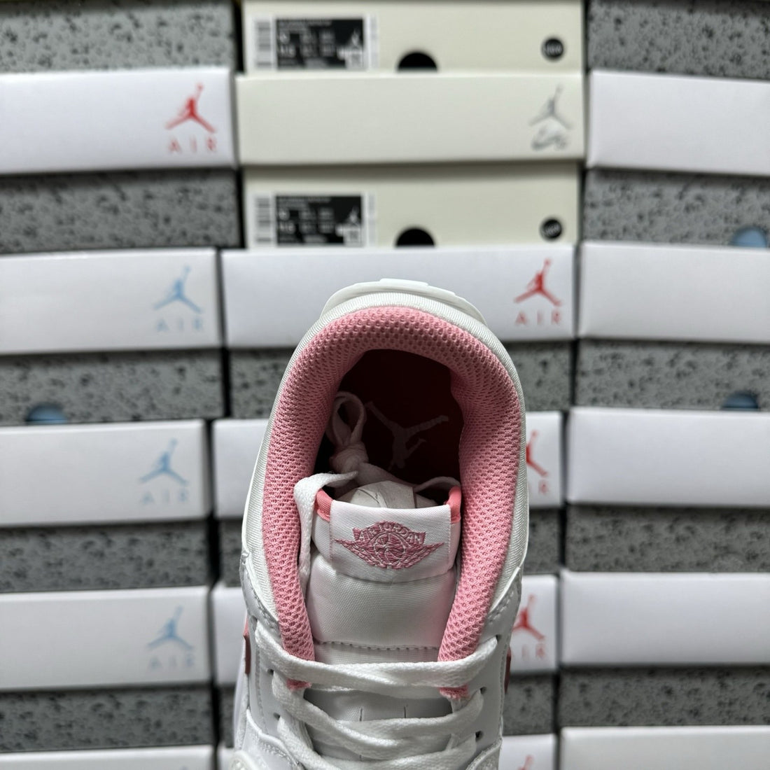 Jordan Legacy 312 Low White Pink Red