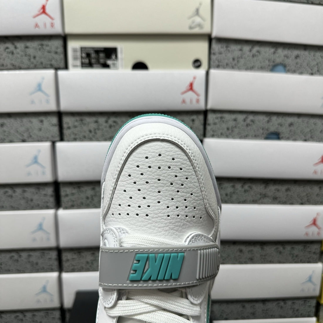 Jordan Legacy 312 Low White Turquoise