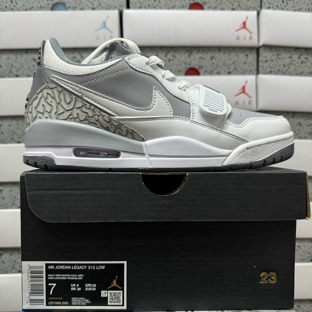 Jordan Legacy 312 Low Wolf Grey Cement
