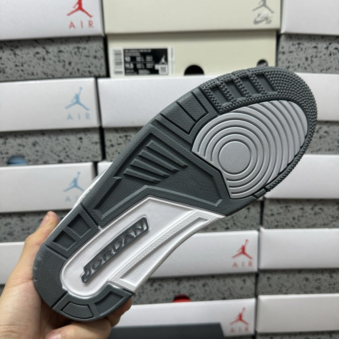 Jordan Legacy 312 Low Wolf Grey Cement