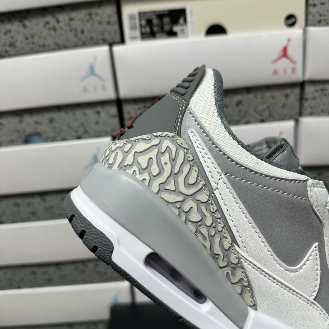 Jordan Legacy 312 Low Wolf Grey Cement