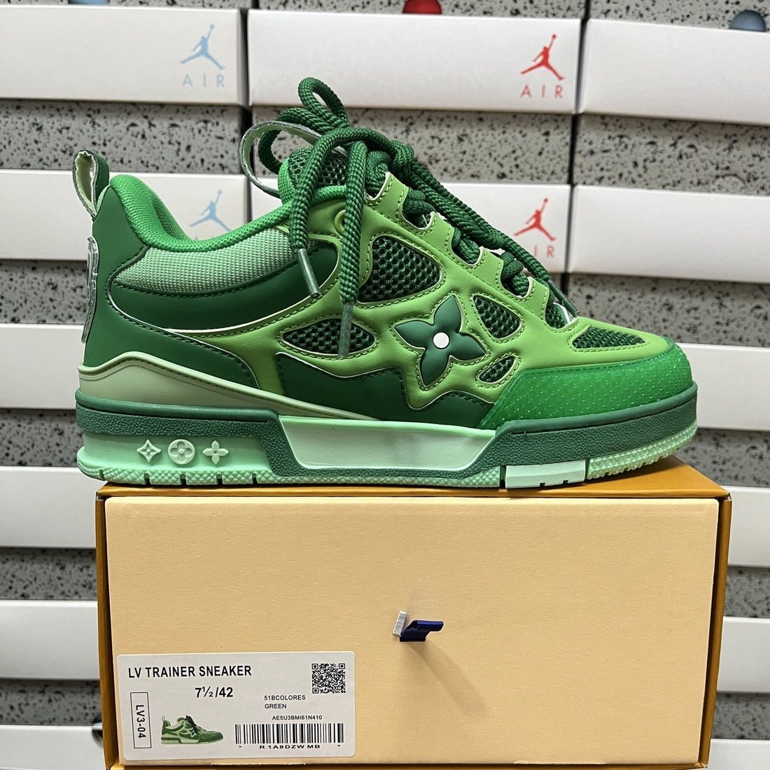 LV Skate All Green