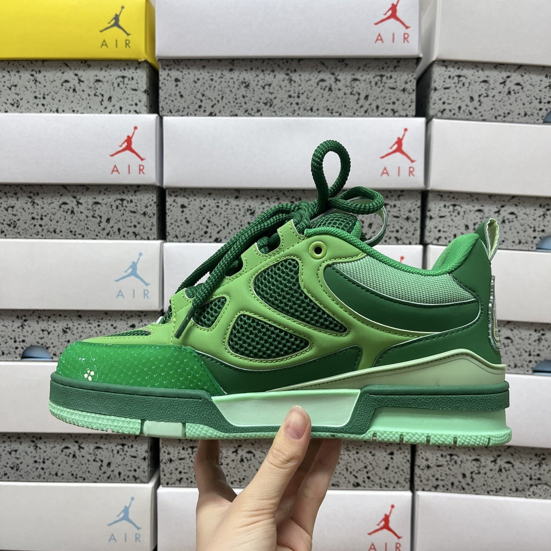 LV Skate All Green