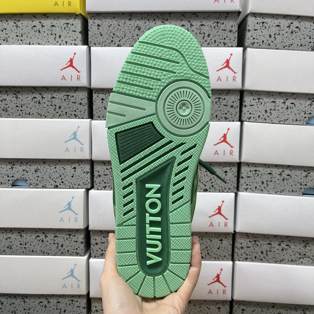 LV Skate All Green