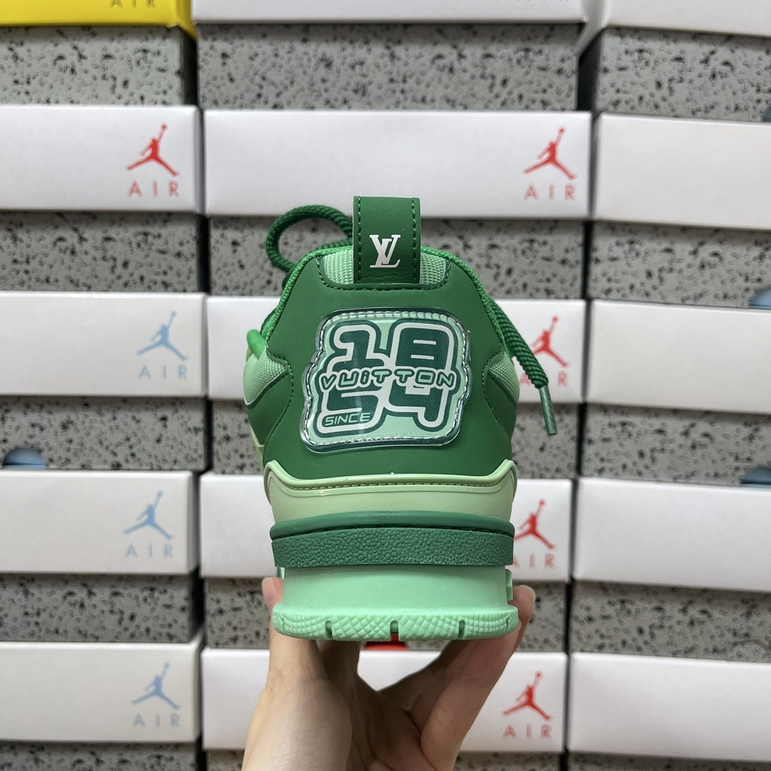 LV Skate All Green