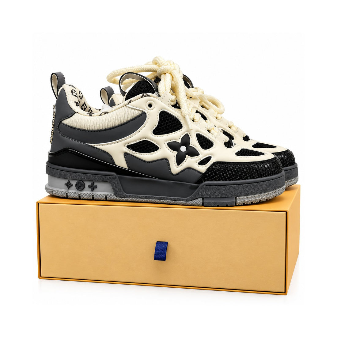 LV Skate Black Cream