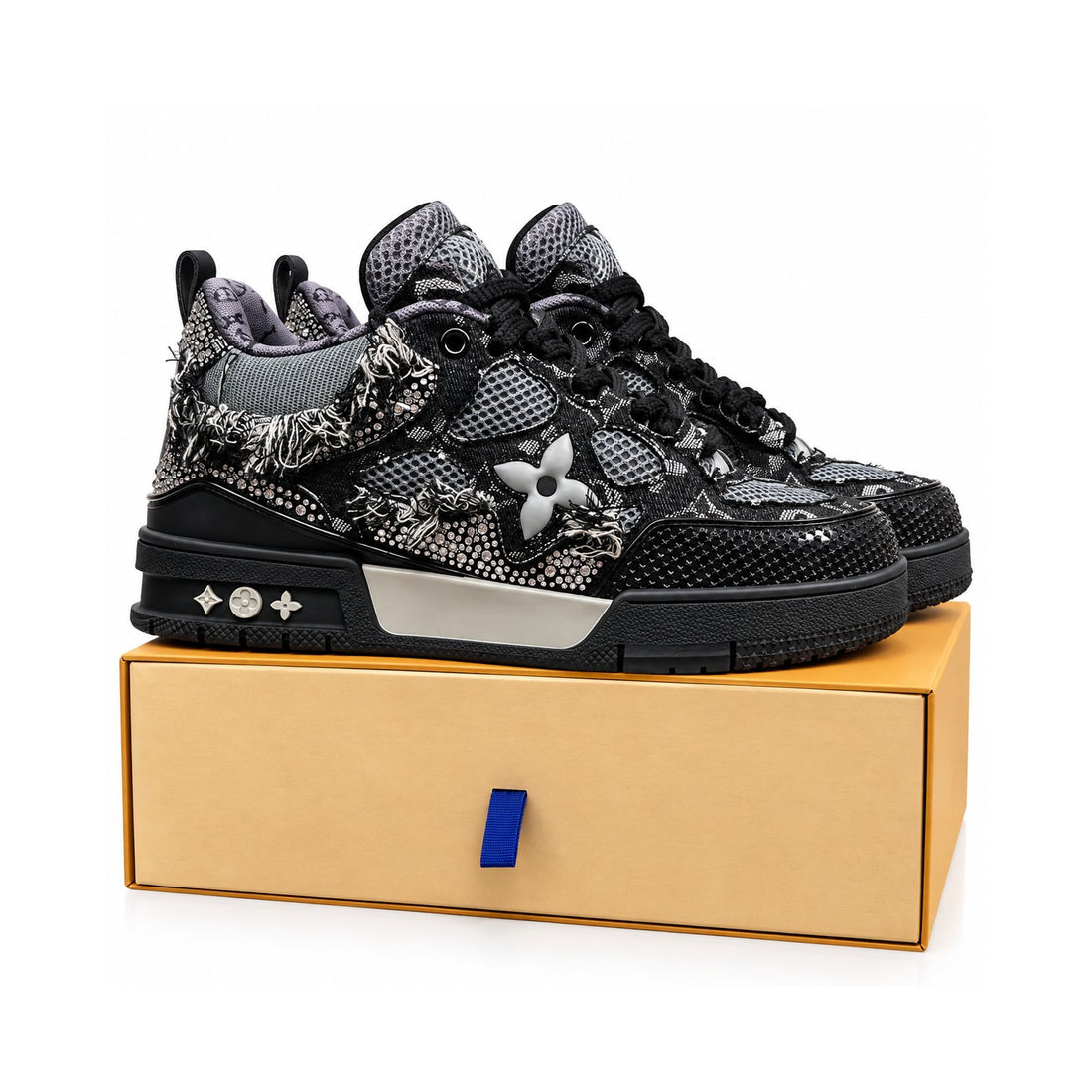 LV Skate Black Denim