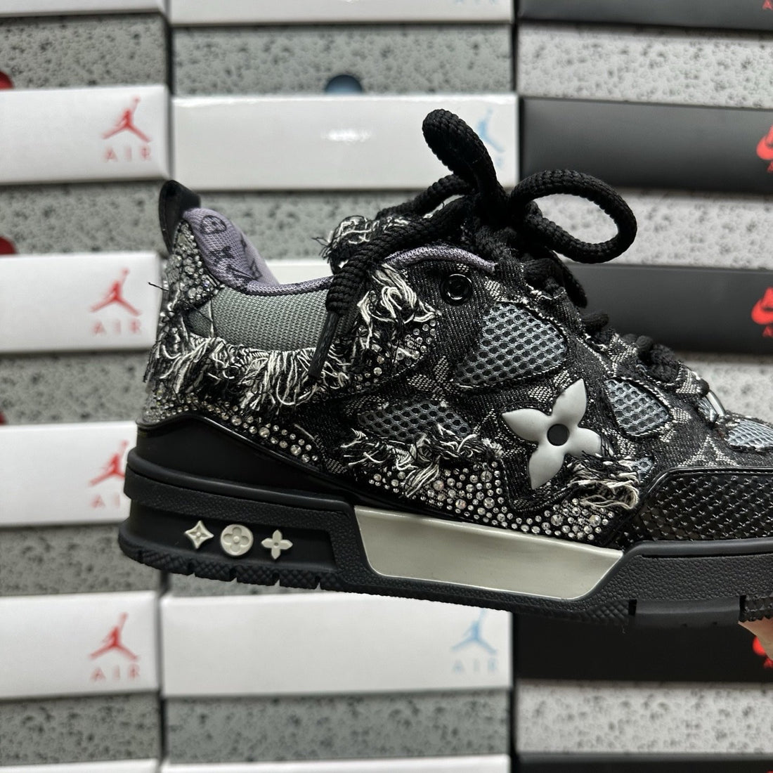 LV Skate Black Denim