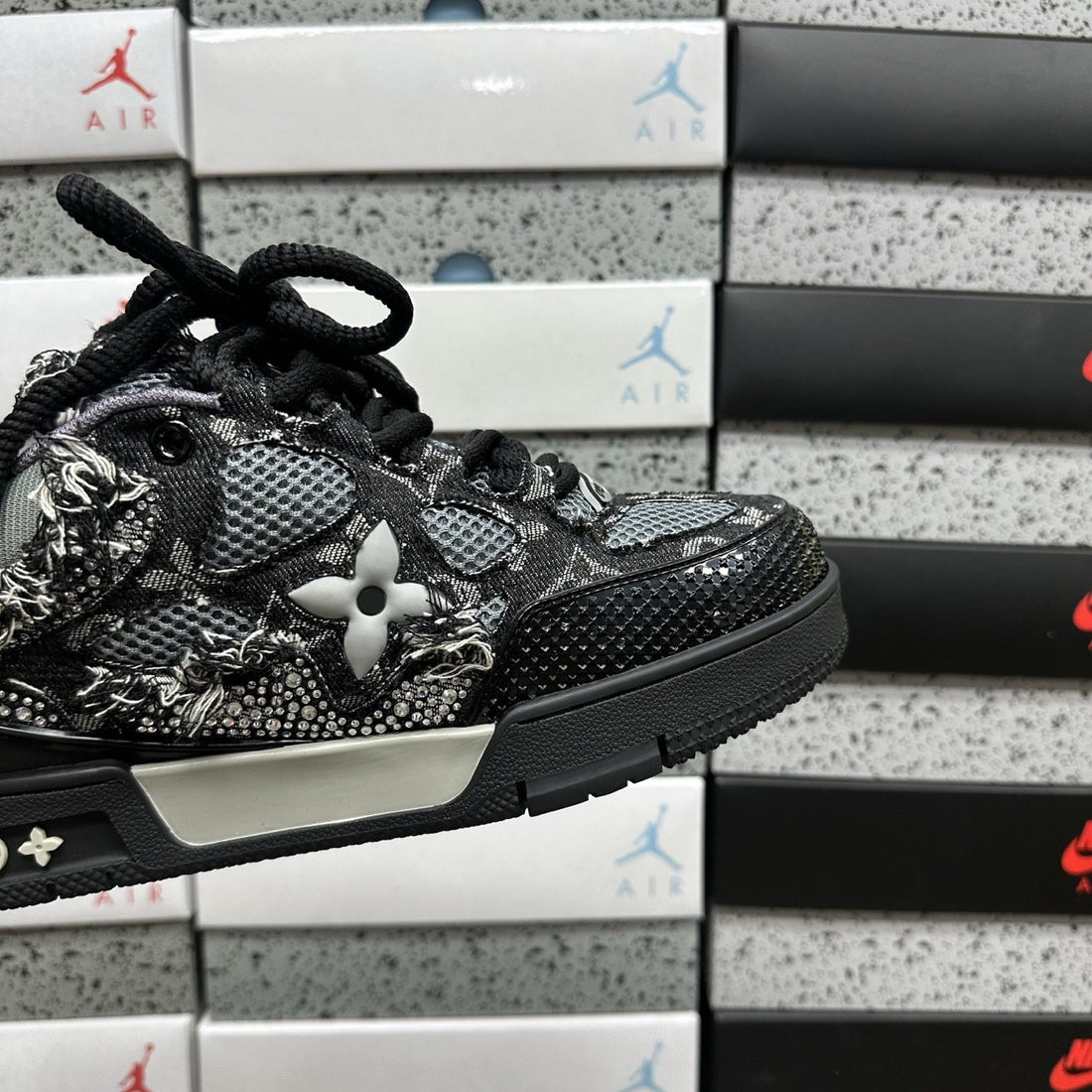 LV Skate Black Denim