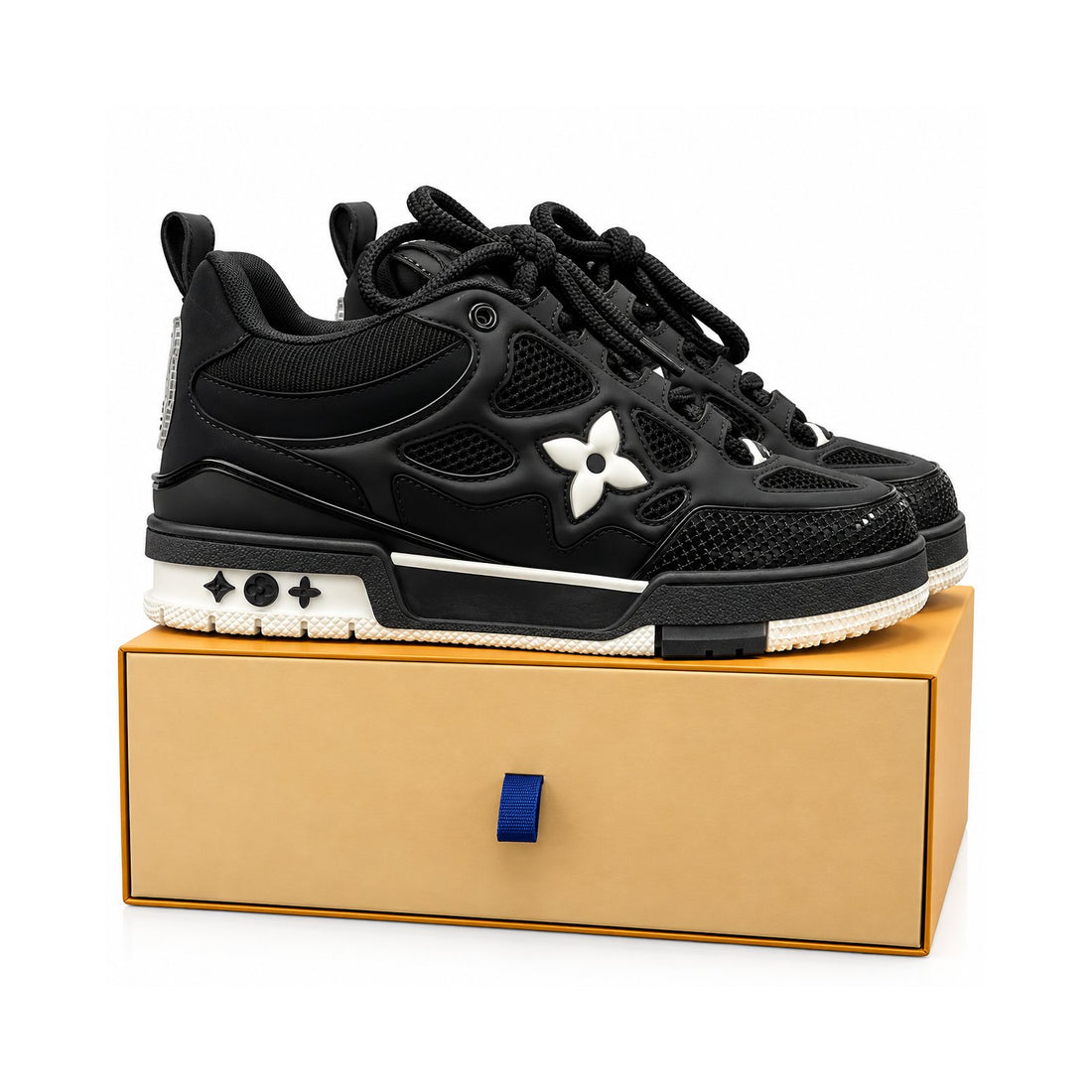 LV Skate Black White