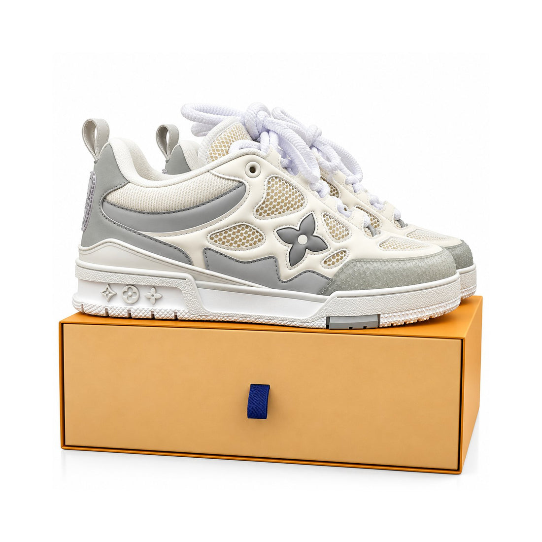 LV Skate Grey Cream